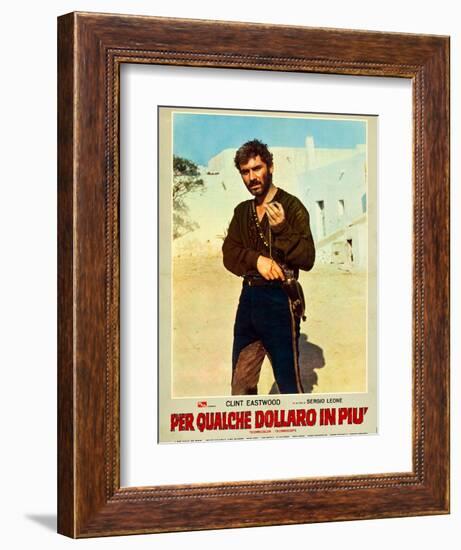 For a Few Dollars More (aka Per Qualche Dollaro In Piu)-null-Framed Art Print