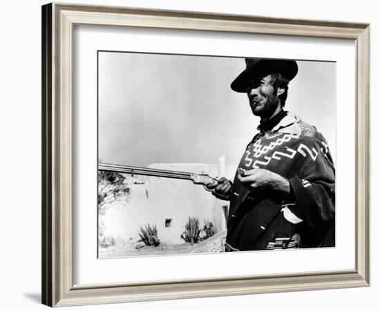 For a Few Dollars More, Clint Eastwood, 1965-null-Framed Photo