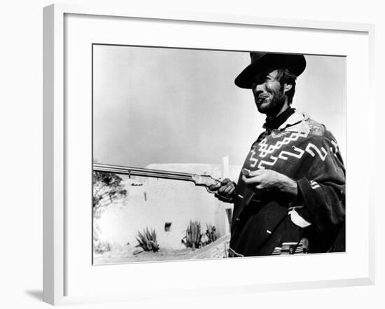 For a Few Dollars More, Clint Eastwood, 1965-null-Framed Photo