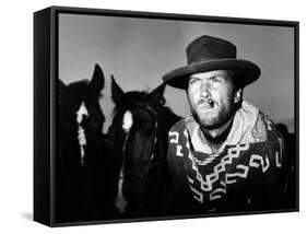 For a Few Dollars More, Clint Eastwood, 1965-null-Framed Stretched Canvas