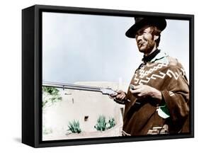 For a Few Dollars More, Clint Eastwood, 1965-null-Framed Stretched Canvas