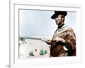 For a Few Dollars More, Clint Eastwood, 1965-null-Framed Photo