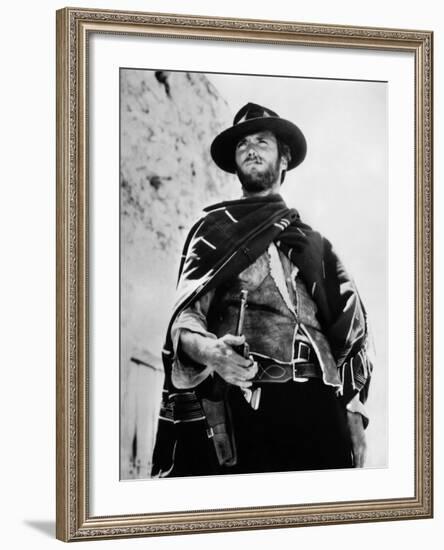 For a Few Dollars More, Clint Eastwood, 1965-null-Framed Photo