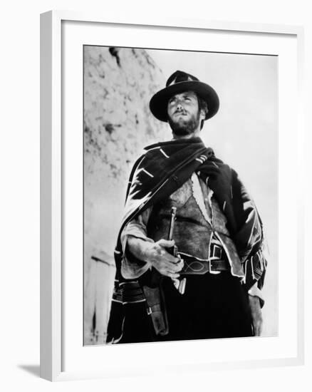 For a Few Dollars More, Clint Eastwood, 1965-null-Framed Photo