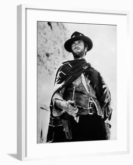 For a Few Dollars More, Clint Eastwood, 1965-null-Framed Photo