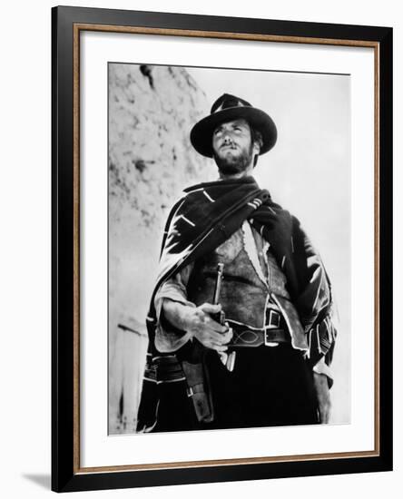 For a Few Dollars More, Clint Eastwood, 1965-null-Framed Photo