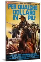 For a Few Dollars More, Clint Eastwood, 1965-null-Mounted Art Print