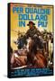 For a Few Dollars More, Clint Eastwood, 1965-null-Framed Stretched Canvas