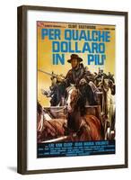 For a Few Dollars More, Clint Eastwood, 1965-null-Framed Art Print