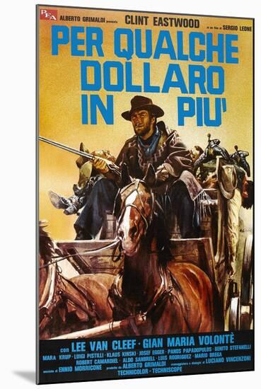 For a Few Dollars More, Clint Eastwood, 1965-null-Mounted Art Print