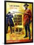 For a Few Dollars More, Clint Eastwood on French Poster Art, 1965-null-Framed Art Print