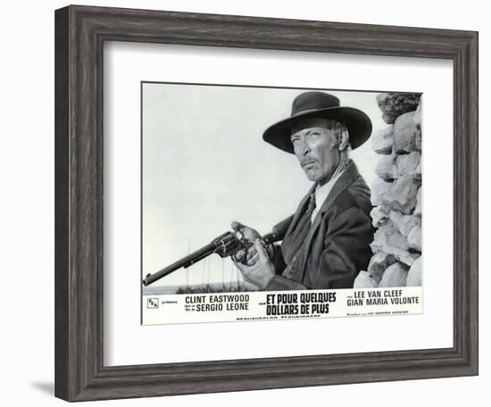 For a Few Dollars More, French Movie Poster, 1966-null-Framed Art Print