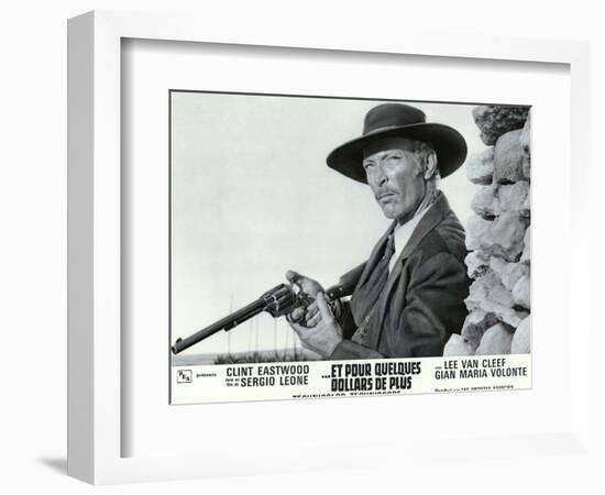 For a Few Dollars More, French Movie Poster, 1966-null-Framed Art Print