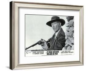 For a Few Dollars More, French Movie Poster, 1966-null-Framed Art Print