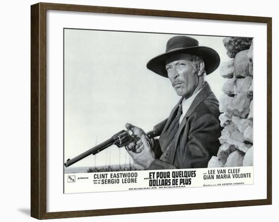 For a Few Dollars More, French Movie Poster, 1966-null-Framed Art Print