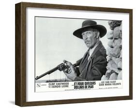 For a Few Dollars More, French Movie Poster, 1966-null-Framed Art Print