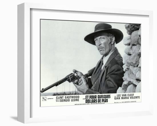 For a Few Dollars More, French Movie Poster, 1966-null-Framed Art Print