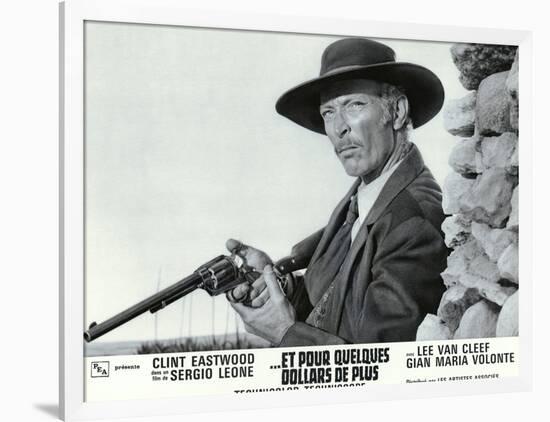 For a Few Dollars More, French Movie Poster, 1966-null-Framed Art Print