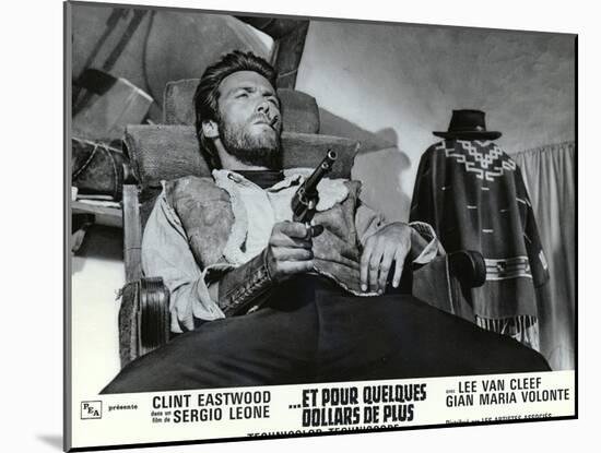 For a Few Dollars More, French Movie Poster, 1966-null-Mounted Art Print