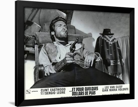 For a Few Dollars More, French Movie Poster, 1966-null-Framed Art Print