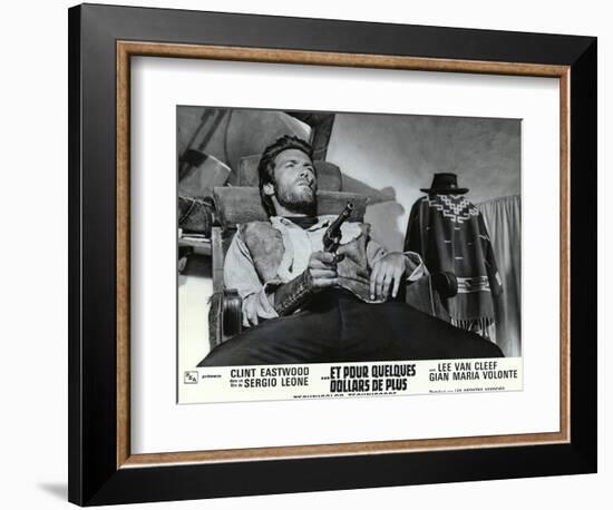 For a Few Dollars More, French Movie Poster, 1966-null-Framed Art Print