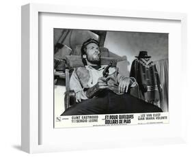 For a Few Dollars More, French Movie Poster, 1966-null-Framed Art Print