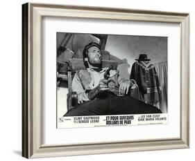 For a Few Dollars More, French Movie Poster, 1966-null-Framed Art Print