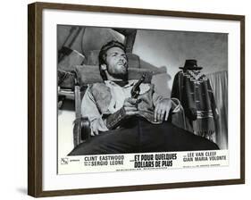 For a Few Dollars More, French Movie Poster, 1966-null-Framed Art Print