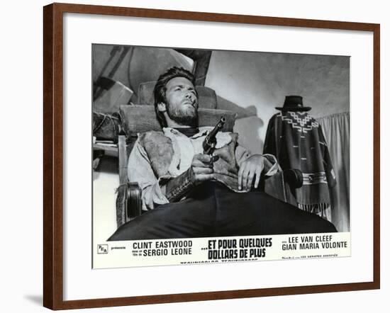 For a Few Dollars More, French Movie Poster, 1966-null-Framed Art Print