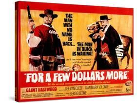 For a Few Dollars More, L-R, Clint Eastwood, Lee Van Cleef, 1965-null-Stretched Canvas