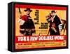 For a Few Dollars More, L-R, Clint Eastwood, Lee Van Cleef, 1965-null-Framed Stretched Canvas