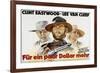 For a Few Dollars More, Lee Van Cleef, Clint Eastwood, Klaus Kinski, 1964-null-Framed Premium Giclee Print