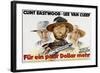 For a Few Dollars More, Lee Van Cleef, Clint Eastwood, Klaus Kinski, 1964-null-Framed Art Print