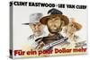For a Few Dollars More, Lee Van Cleef, Clint Eastwood, Klaus Kinski, 1964-null-Stretched Canvas