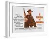 For a Few Dollars More, UK Movie Poster, 1966-null-Framed Art Print