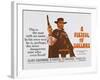 For a Few Dollars More, UK Movie Poster, 1966-null-Framed Art Print