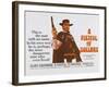 For a Few Dollars More, UK Movie Poster, 1966-null-Framed Art Print