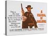 For a Few Dollars More, UK Movie Poster, 1966-null-Stretched Canvas