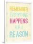 For a Reason-SD Graphics Studio-Framed Art Print