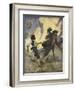 For all the world, I was led like a dancing bear an illustration from 'Treasure Island' by Robert L-Newell Convers Wyeth-Framed Giclee Print