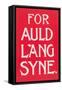 For Auld Lang Syne-null-Framed Stretched Canvas