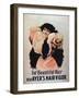 For Beautiful Hair Use Ayer's Hair Vigor' (Colour Litho)-American-Framed Giclee Print