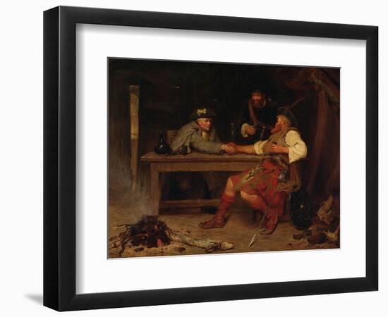 For Better or Worse - Rob Roy and the Baillie, 1886-John Watson Nicol-Framed Giclee Print