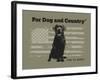 For Dog and Country-Dog is Good-Framed Art Print