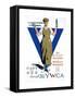 For Every Fighter a Woman Worker War Effort Poster-Adolph Triedler-Framed Stretched Canvas
