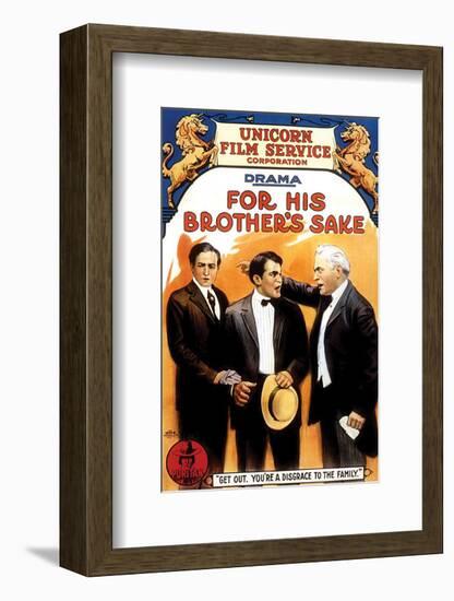 For His Brother's Sake - 1914-null-Framed Giclee Print