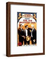 For His Brother's Sake - 1914-null-Framed Giclee Print