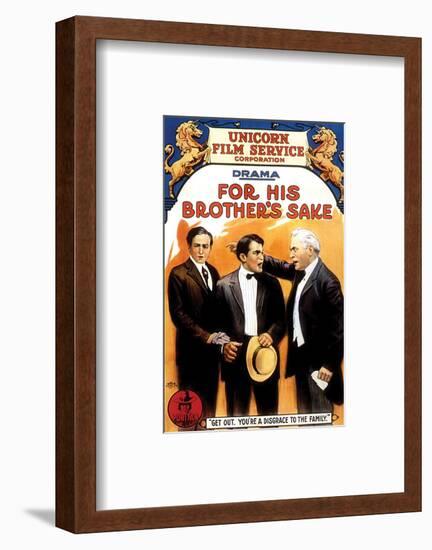 For His Brother's Sake - 1914-null-Framed Giclee Print