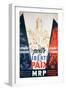 For Liberty and Peace', Poster by the 'Mouvement Republicain Populaire', C.1945-50-null-Framed Giclee Print