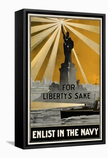 For Liberty's Sake-null-Framed Stretched Canvas